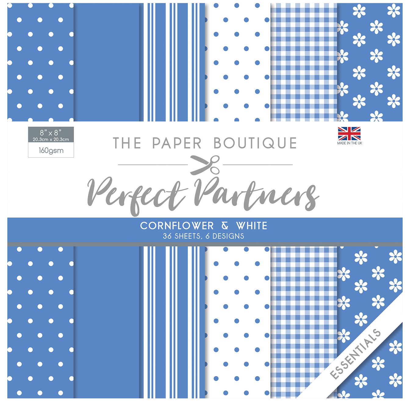 The Paper Boutique • Perfect partners paper pad Cornflower