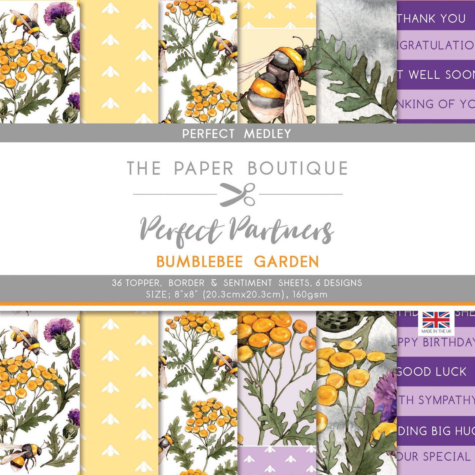The Paper Boutique • Perfect partners Bumblebee garden perfect medley