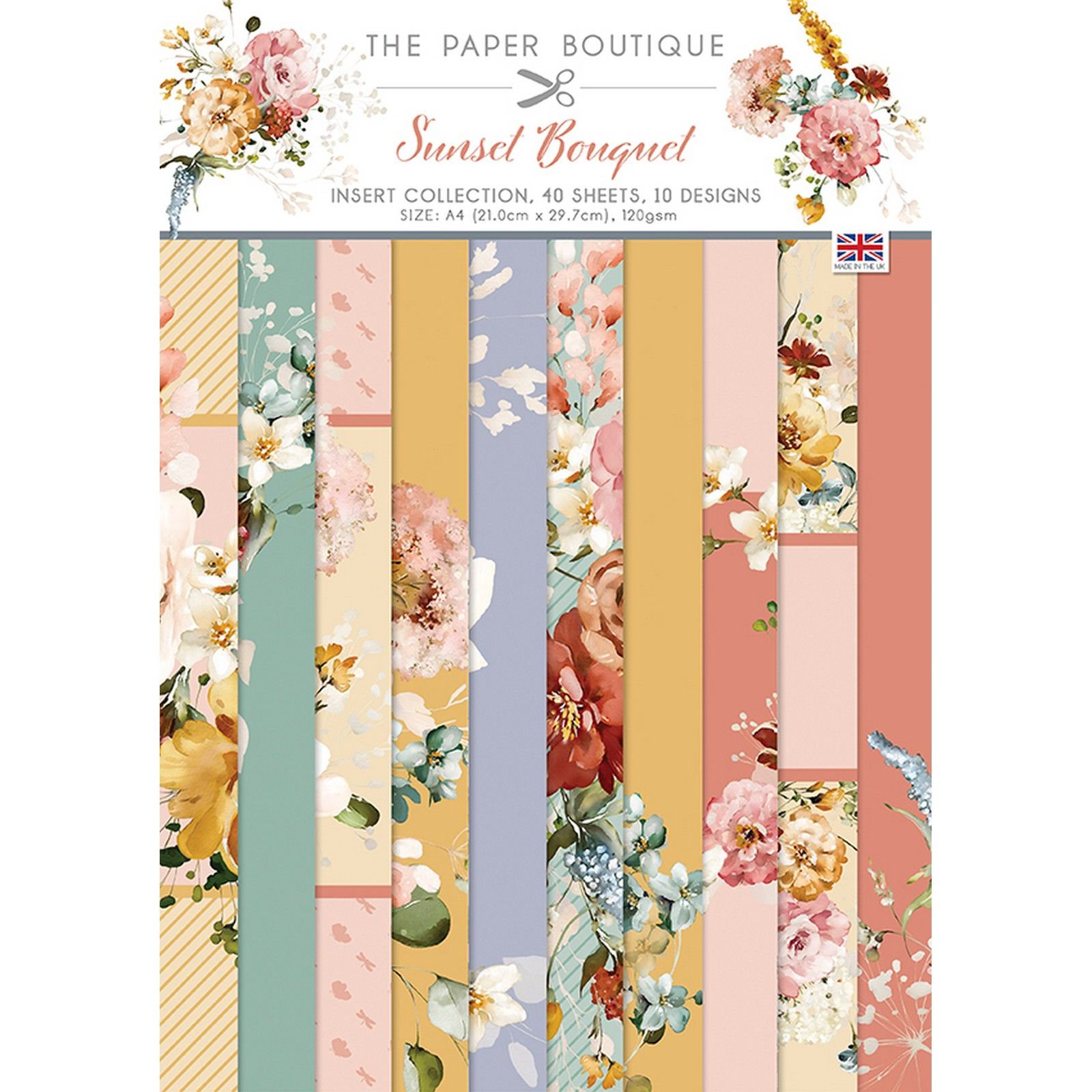 The Paper Boutique • Insert collection Sunset bouquet