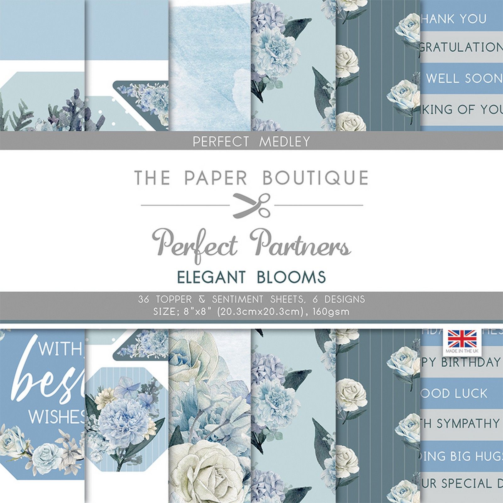 The Paper Boutique • Perfect partners - elegant blooms Paper kit
