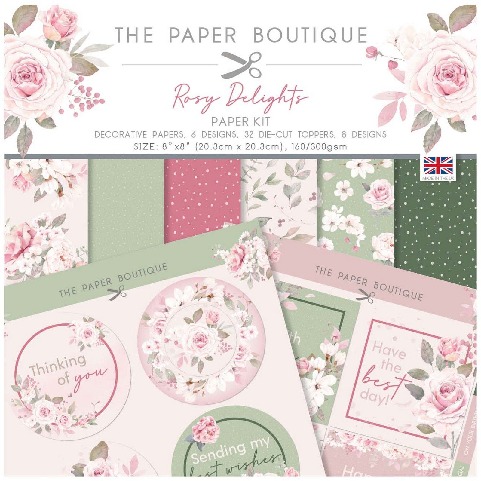 The Paper Boutique • Rosy delights paper kit