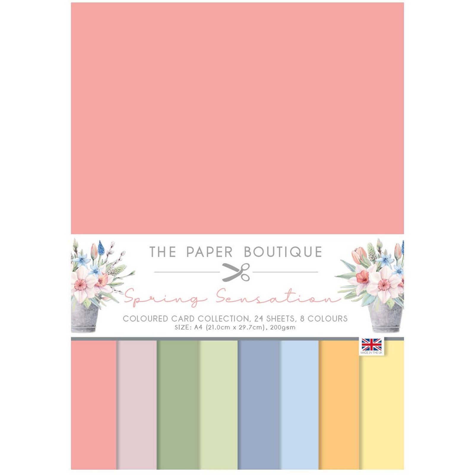 The Paper Boutique • Spring Sensation Colour Card Collection