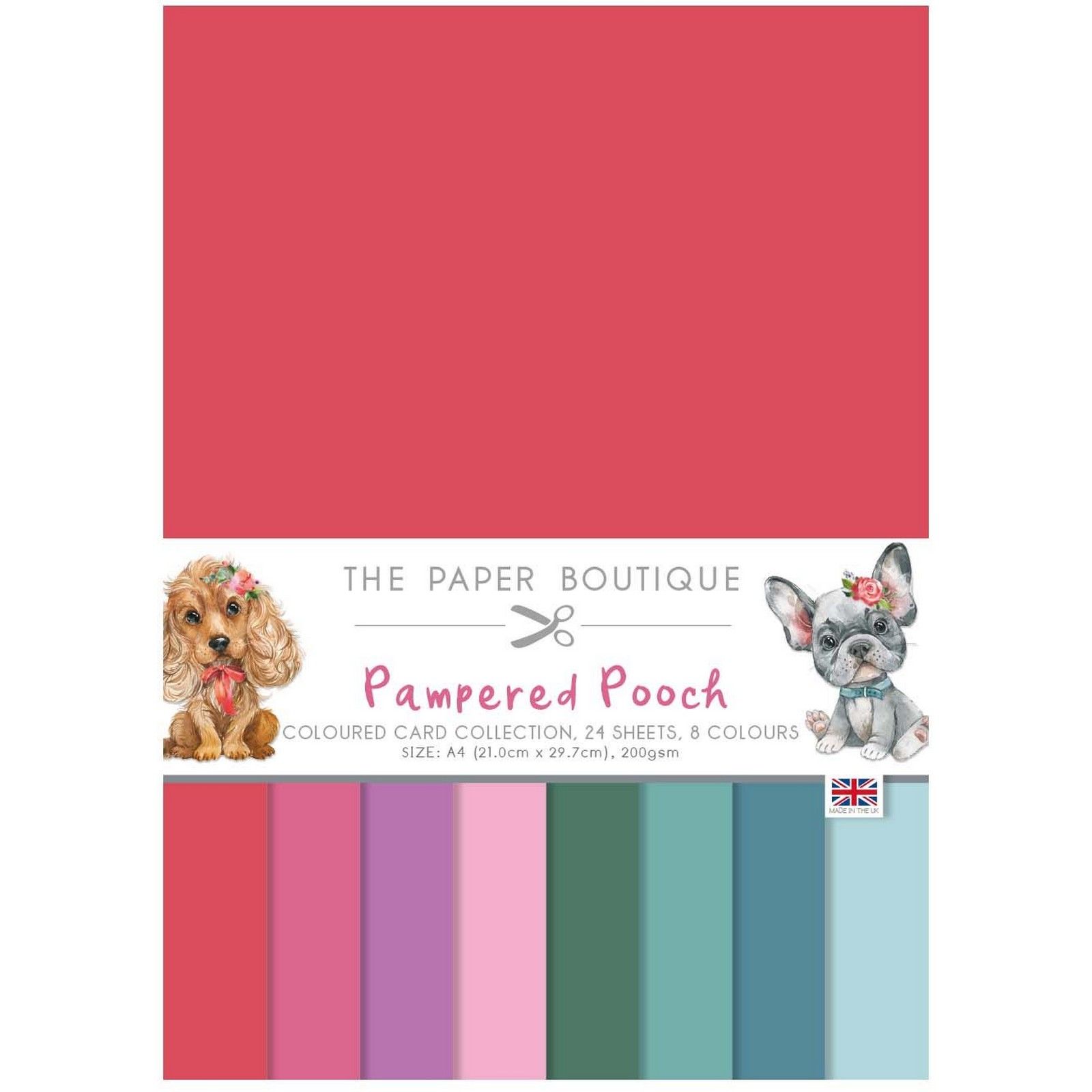 The Paper Boutique • Pampered Pooch Colour Card Collection