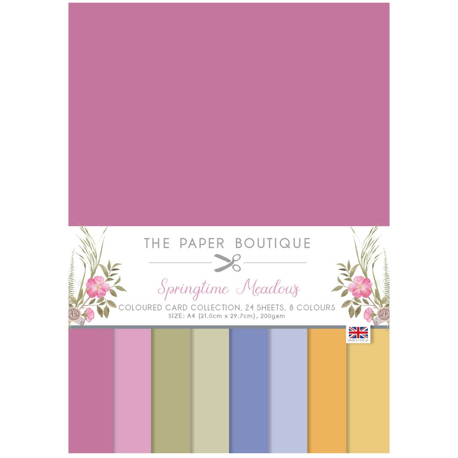 The Paper Boutique • Spring Meadows Colour Card Collection