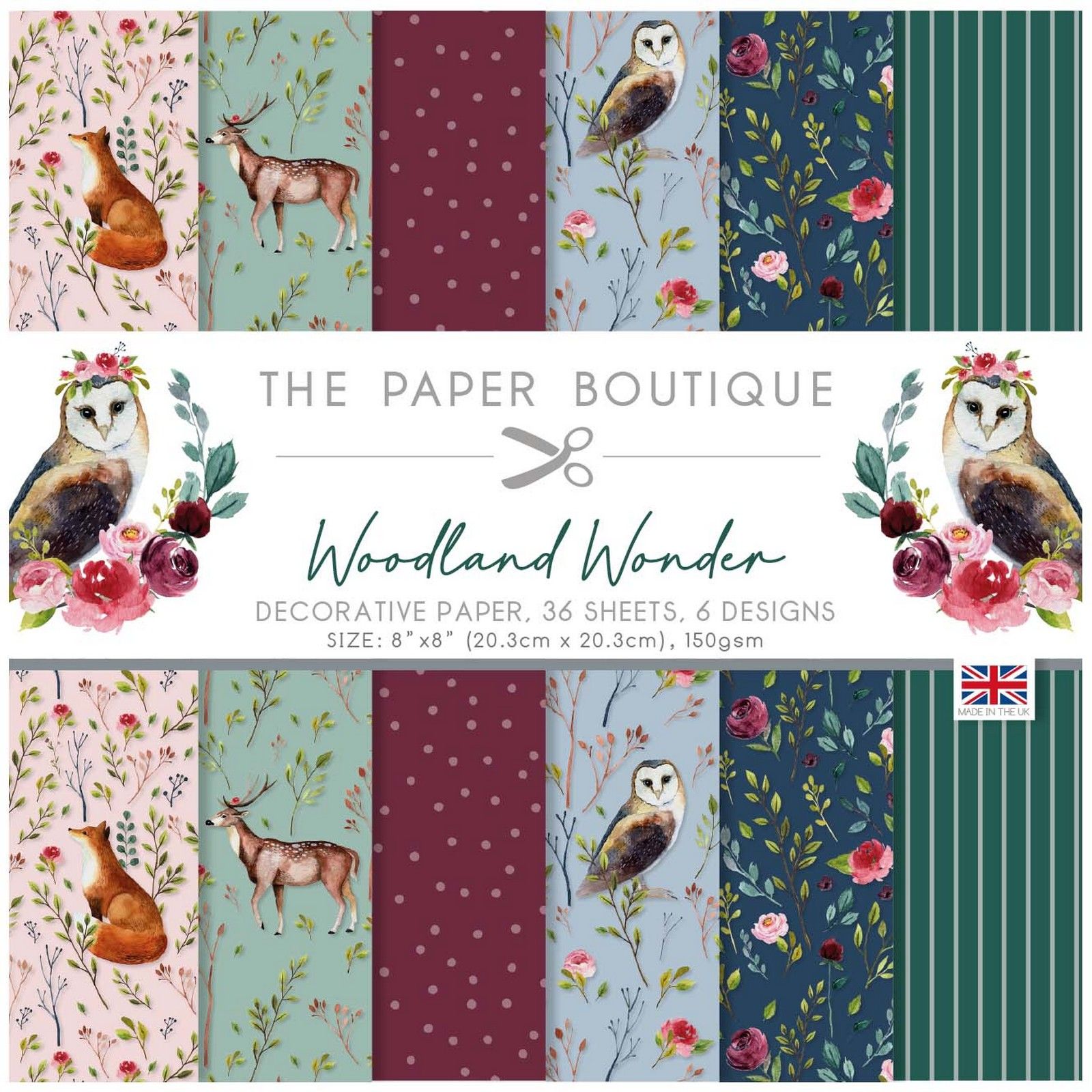 The Paper Boutique • Woodland Wonder Paper Pad