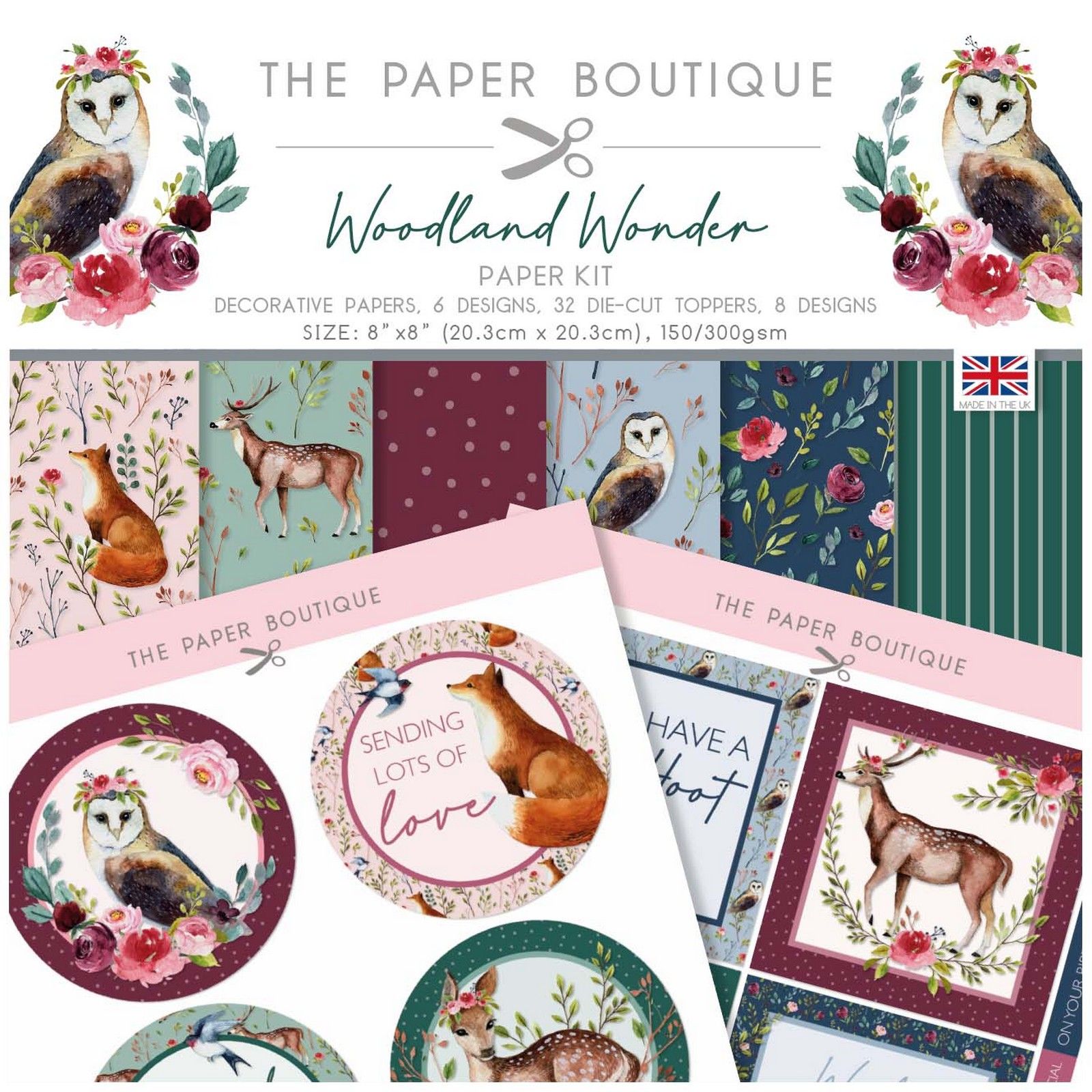 The Paper Boutique • Woodland Wonder Paper Kit