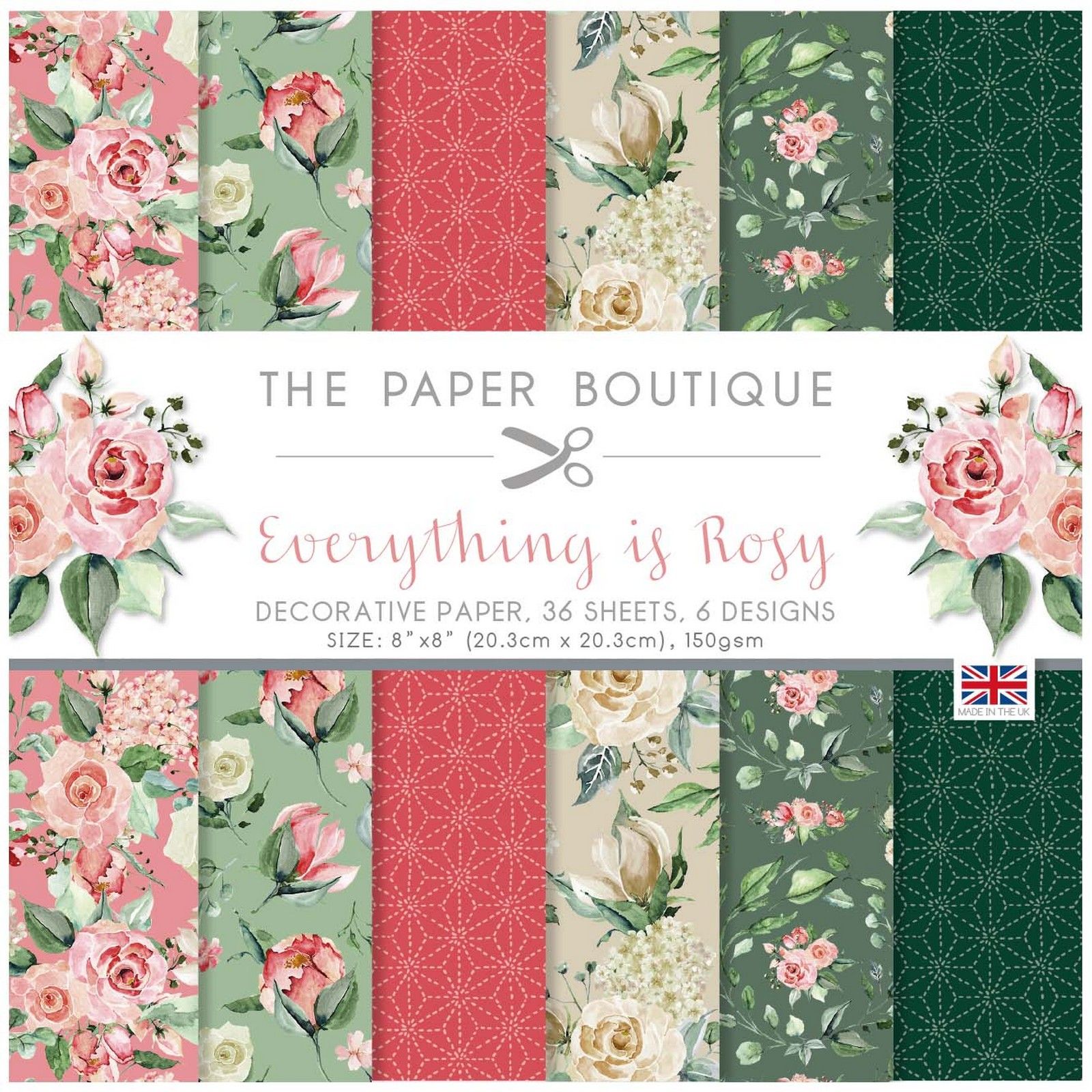 The Paper Boutique • Everything Is Rosy Paper Pad