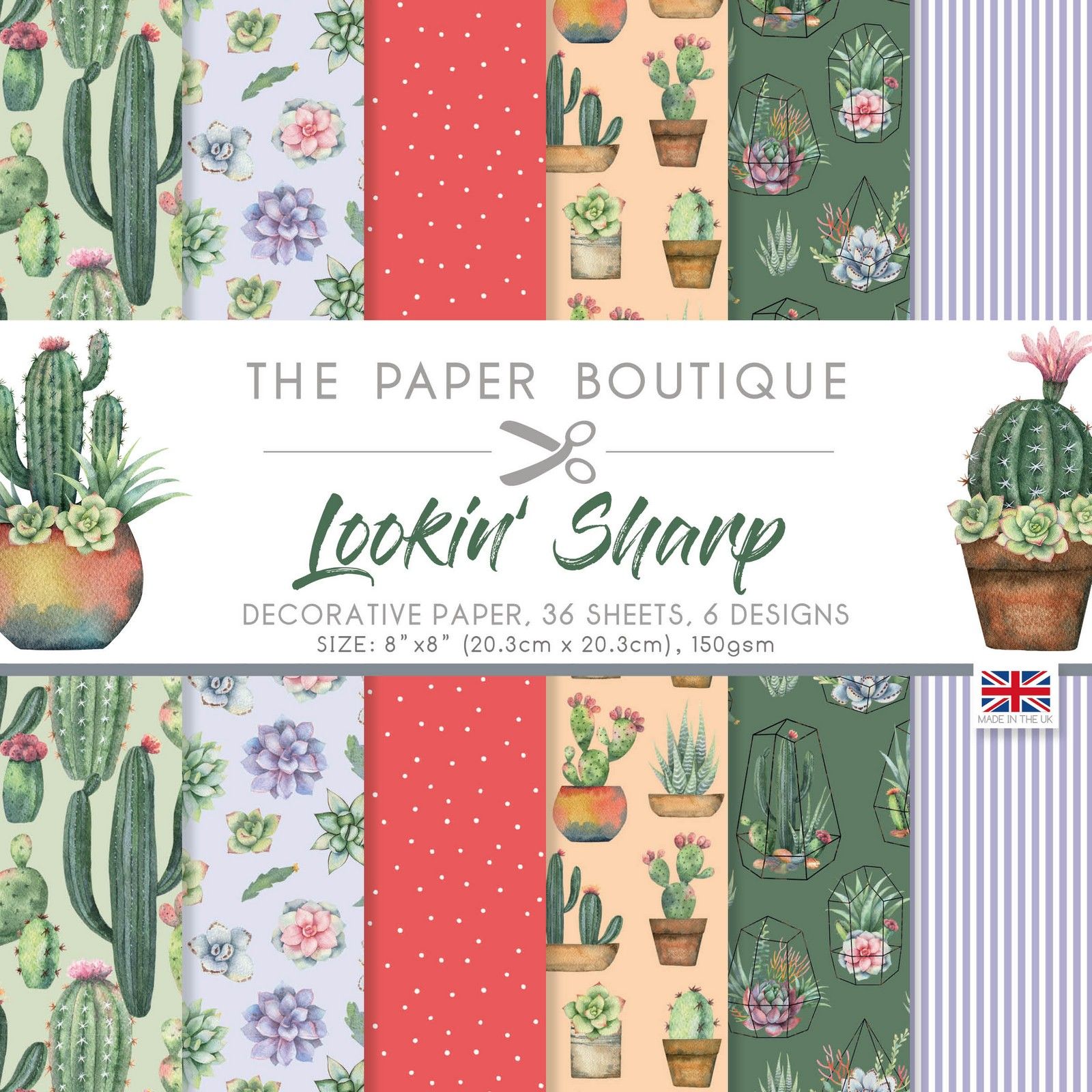 The Paper Boutique • Lookin Sharp Decorative Paper