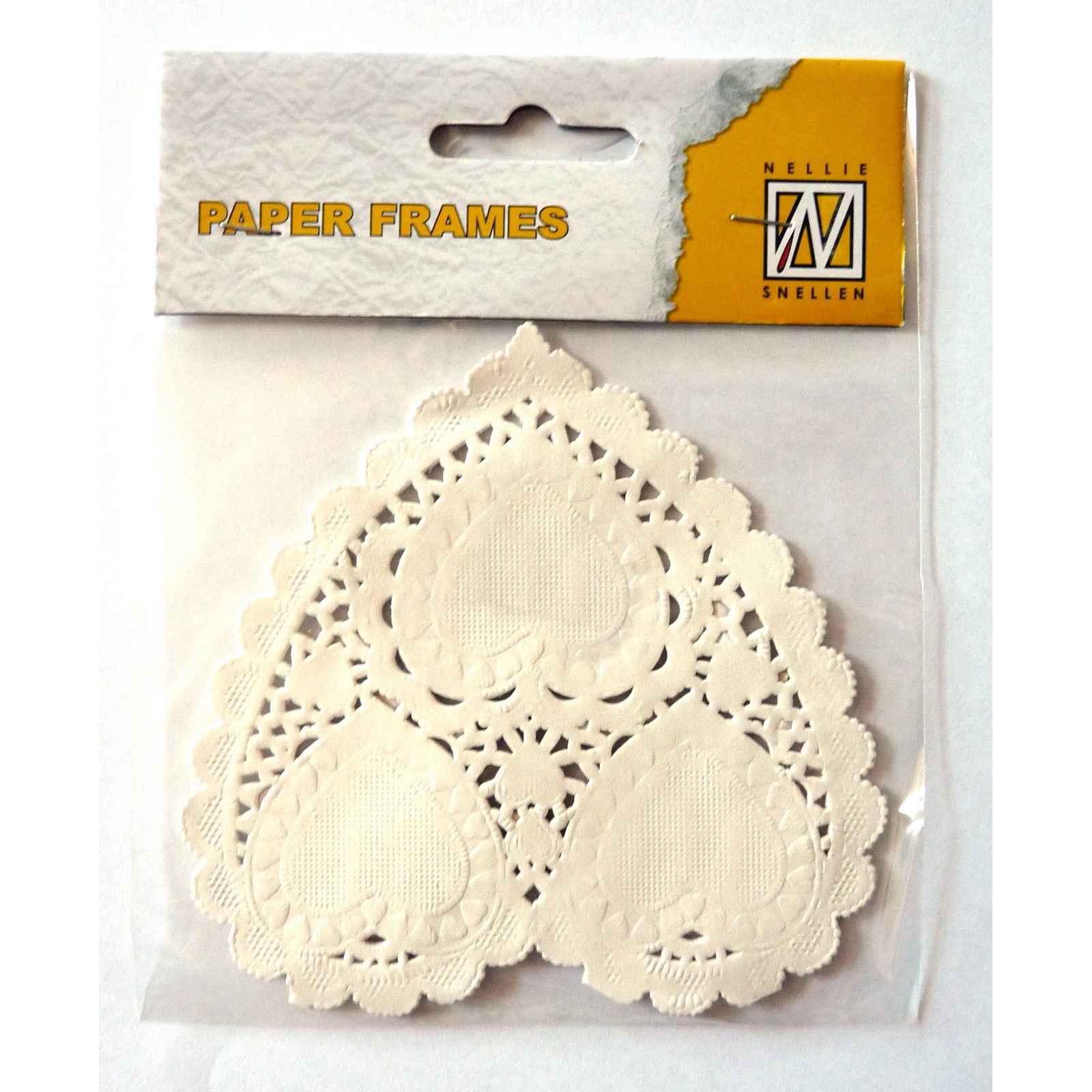 Nellie's Choice • Paper Frames 12pcs/pkg Heart 10cm