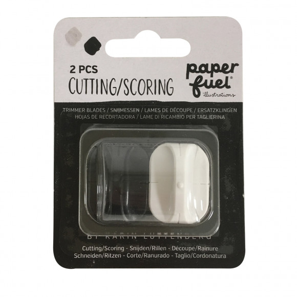 Paperfuel • Spare Blades for Paper Trimmer Cutting + Score 2pieces