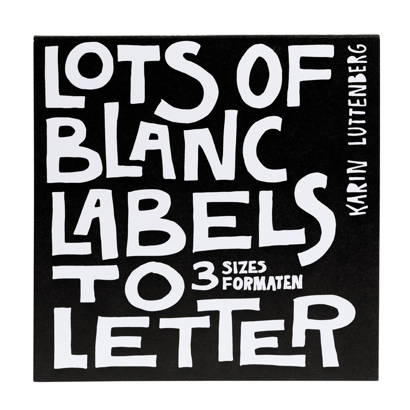 Paperfuel • Bloque de Etiquetas Lots of Blank Labels to Letter 300g/m² 135 hojas 