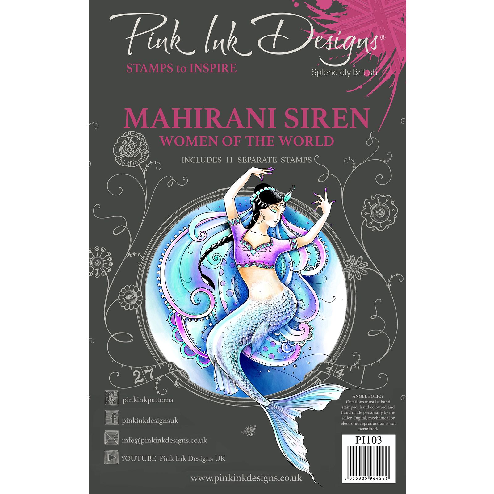 Pink Ink Designs • Tampon transparent set Mahirani