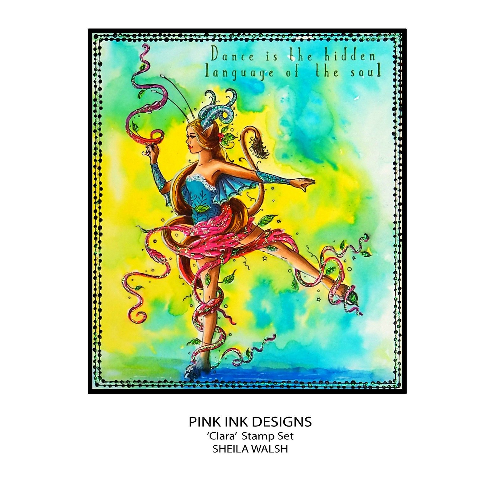 Pink Ink Designs • Mythical Series Clear Stamp Set Clara
