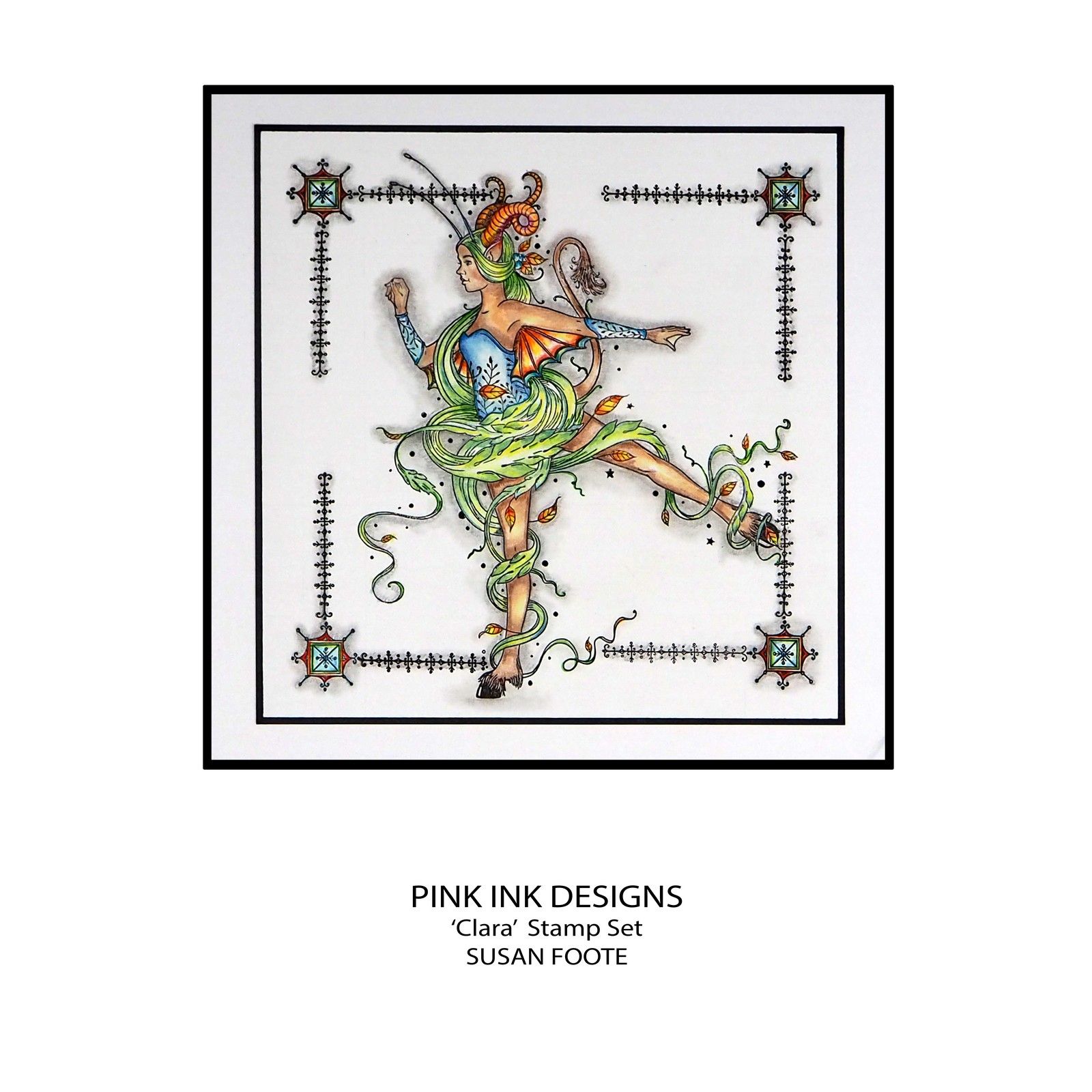 Pink Ink Designs • Mythical Series Clear Stamp Set Clara
