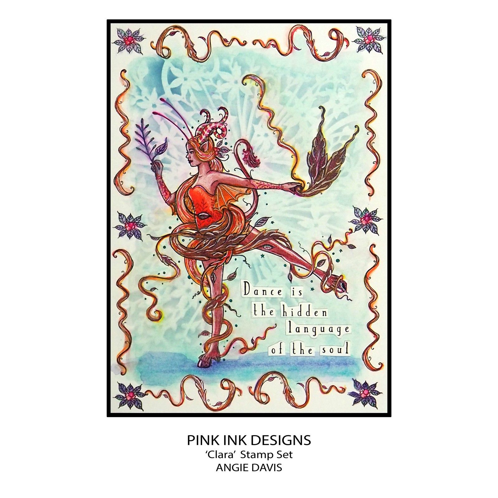 Pink Ink Designs • Mythical Series Clear Stamp Set Clara
