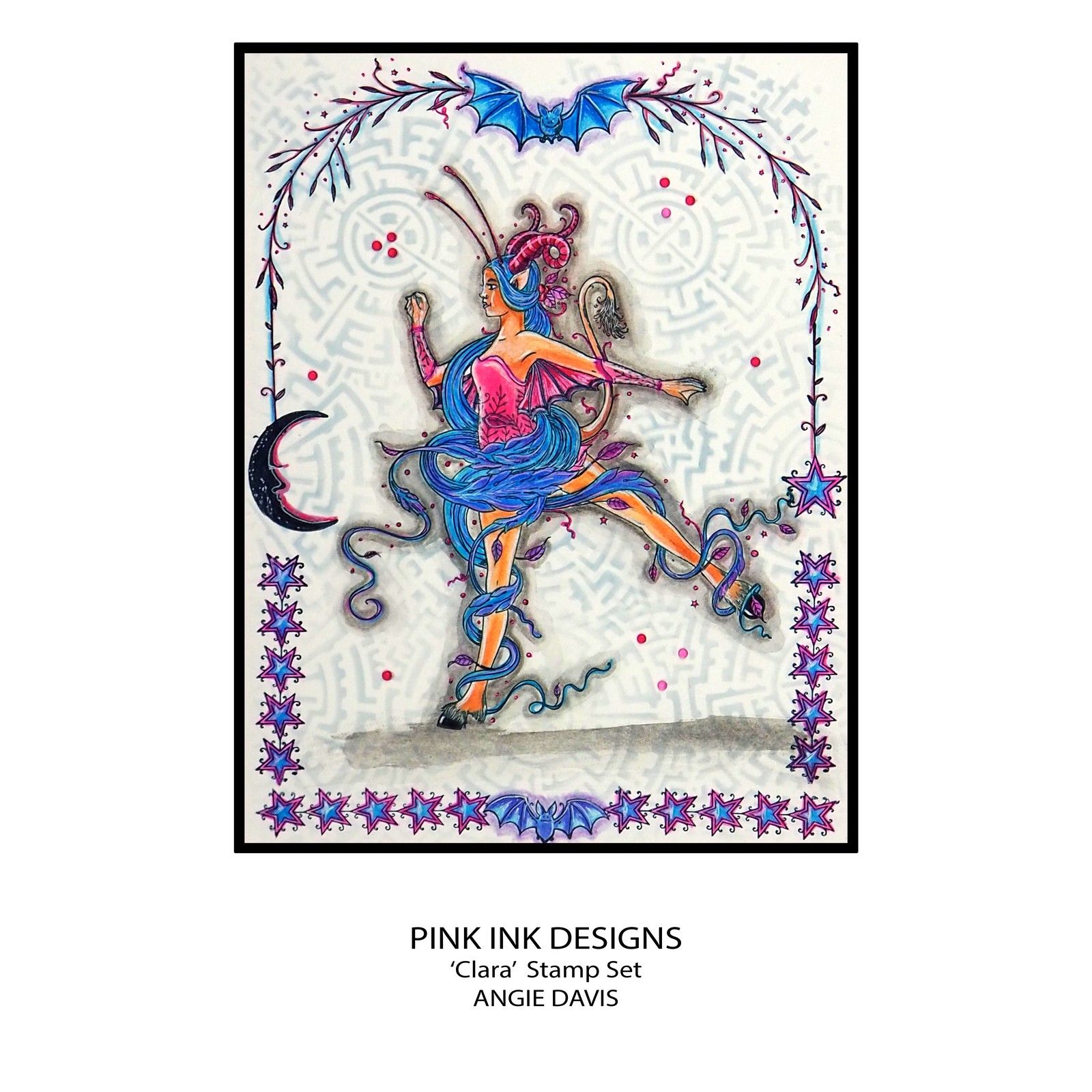 Pink Ink Designs • Mythical Series Clear Stamp Set Clara