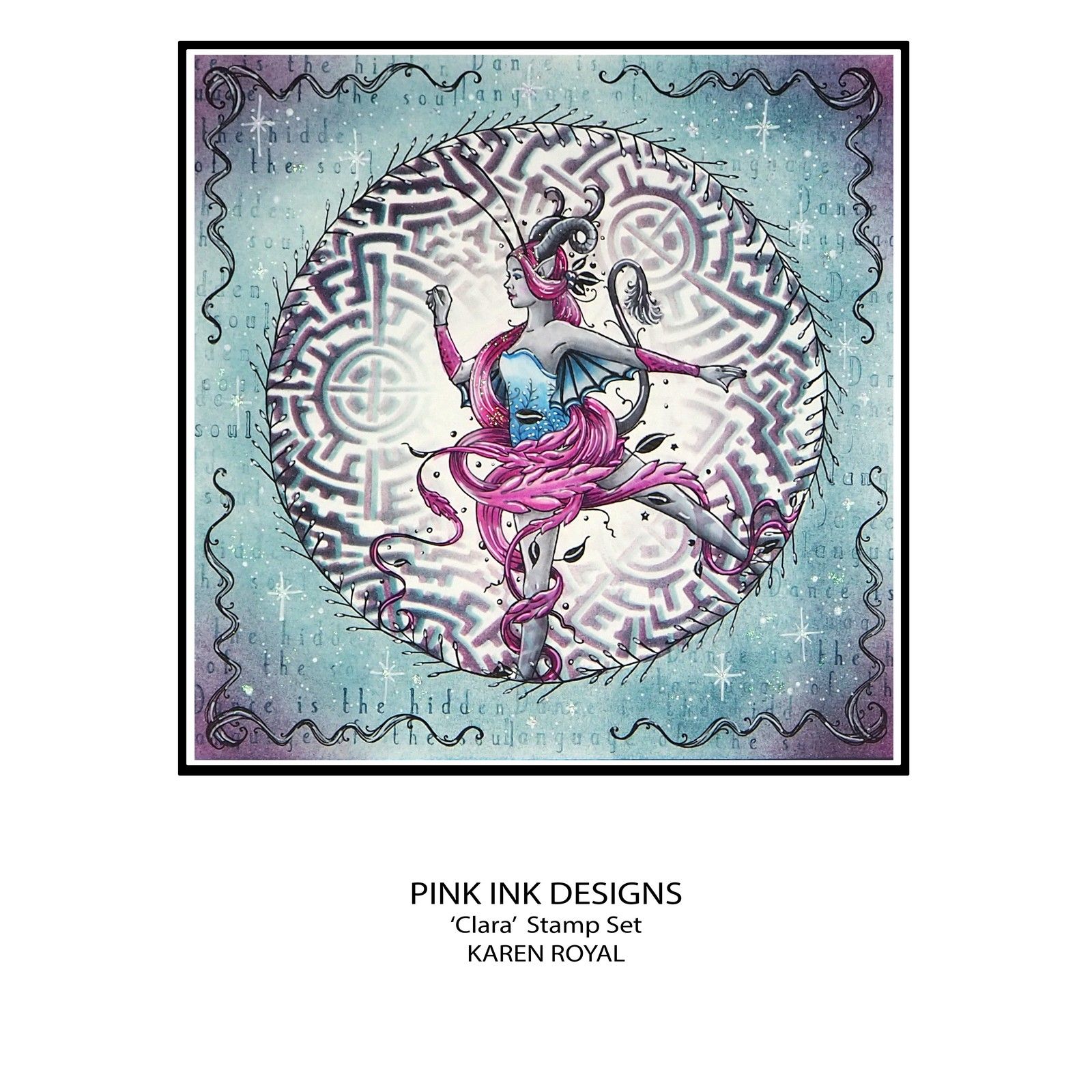 Pink Ink Designs • Mythical Series Clear Stamp Set Clara