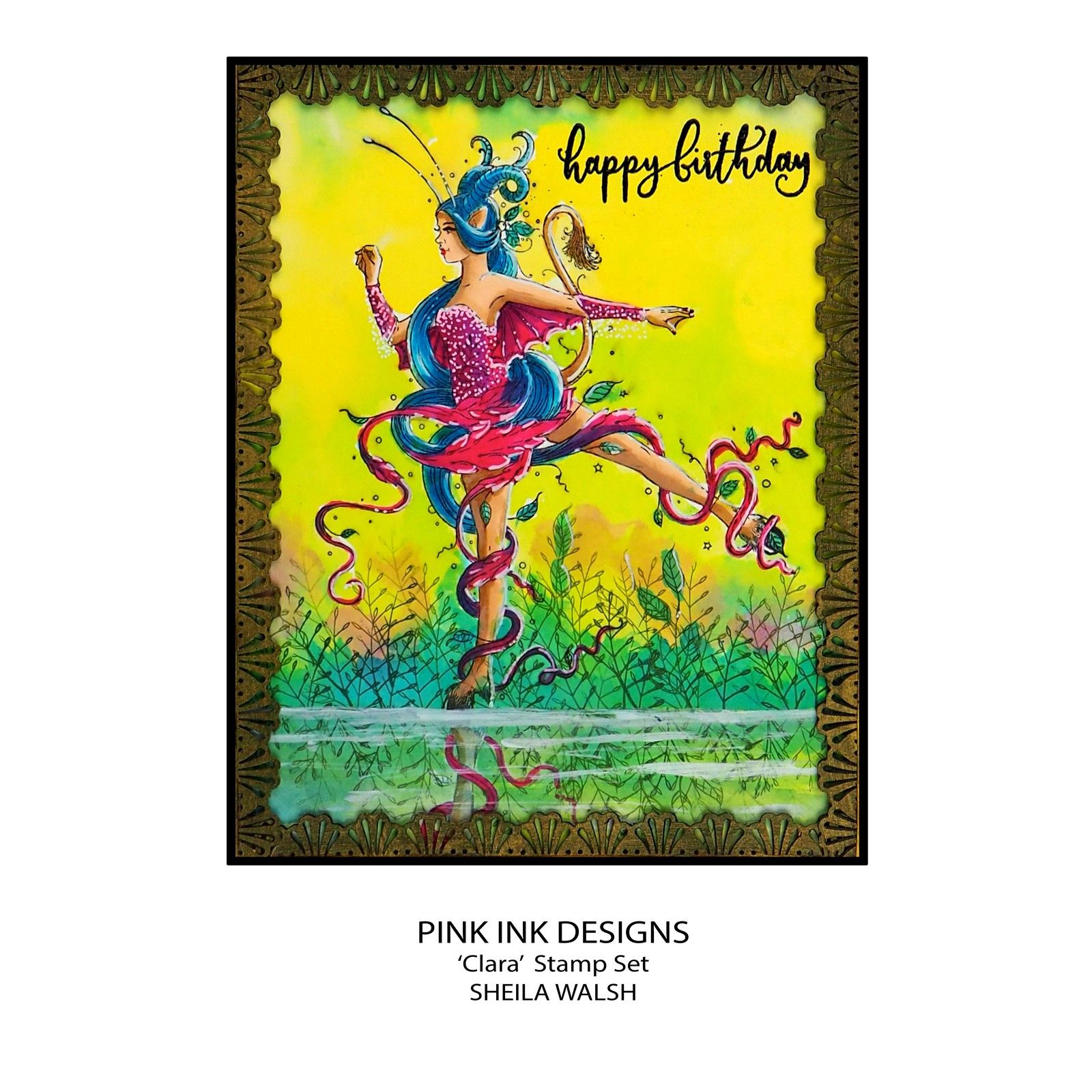 Pink Ink Designs • Mythical Series Clear Stamp Set Clara
