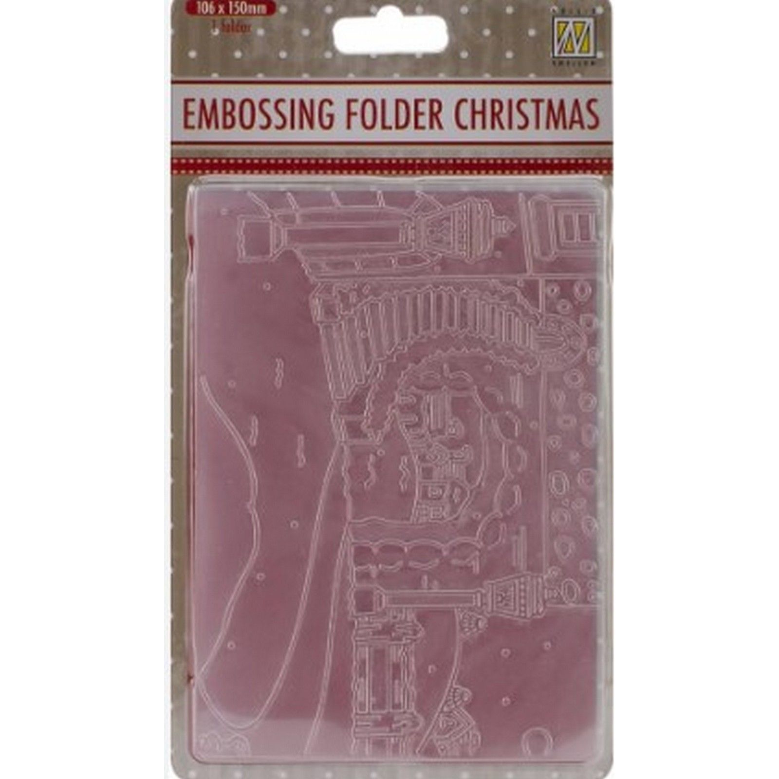 Nellie's Choice • Embossing Folder Trap Met Sneeuw