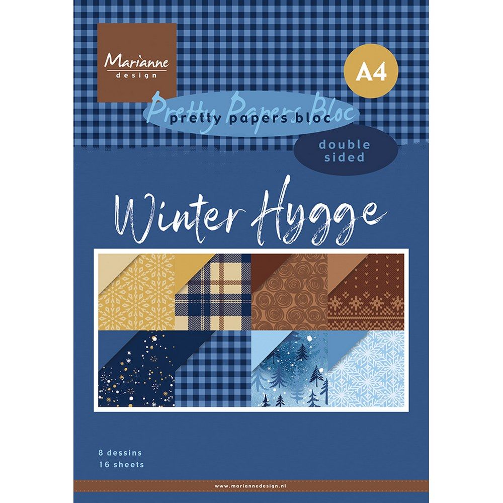 Marianne Design • Paper Pad Winter Hygge A4