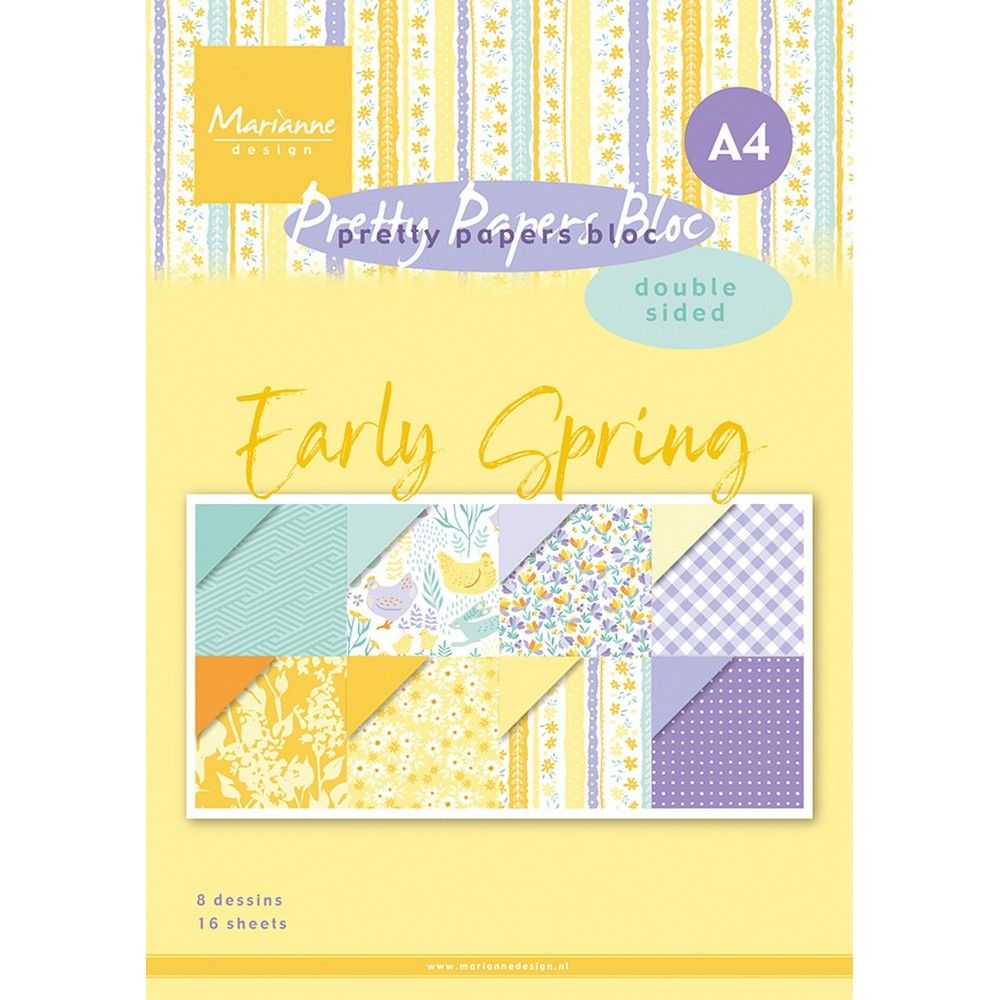 Marianne Design • Paper Pad Early Spring