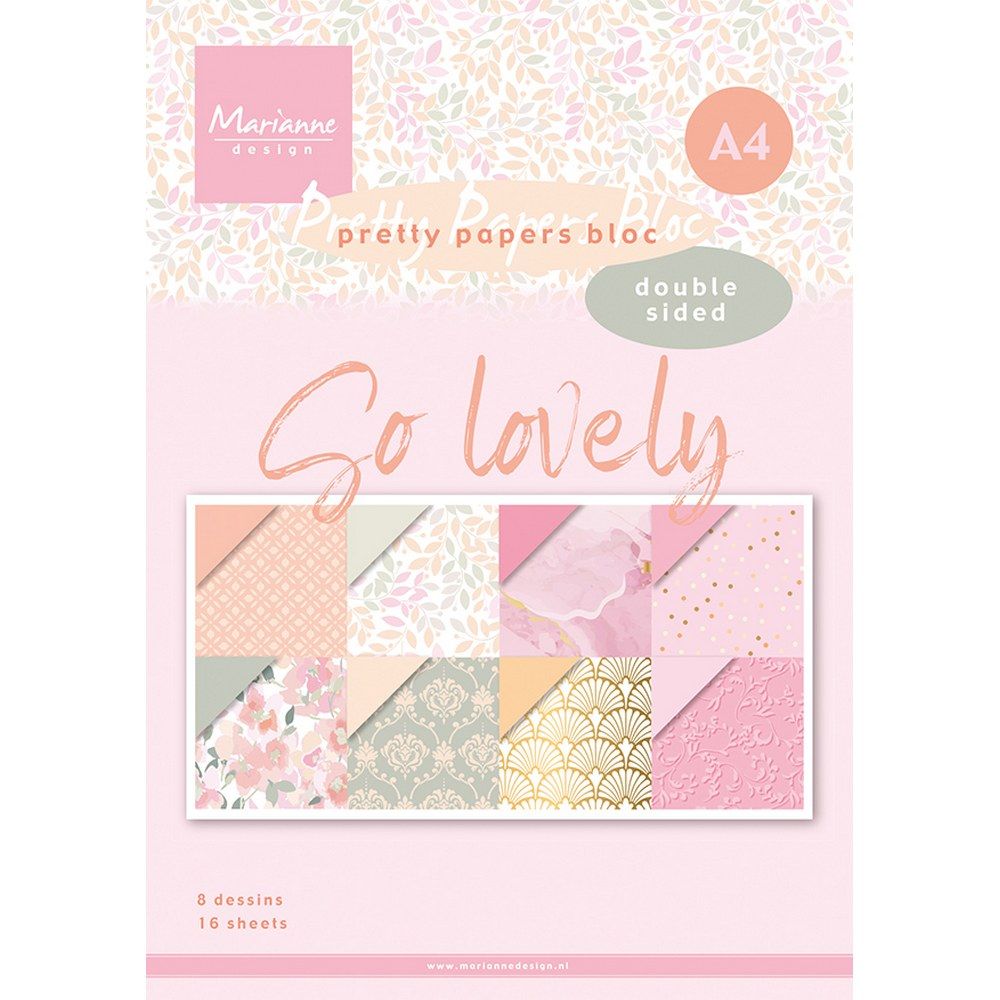 Marianne Design • Paper Pad So Lovely
