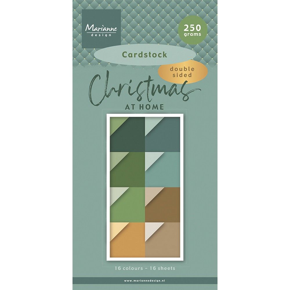 Marianne Design • Paper Pad Chistmas at Home - Cardstock