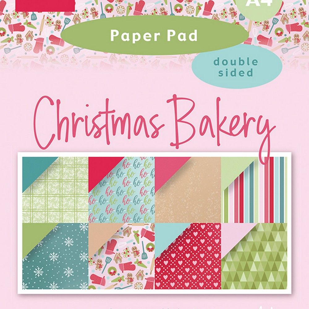 Marianne Design • Paper Pad A4 Christmas Bakery by Marleen