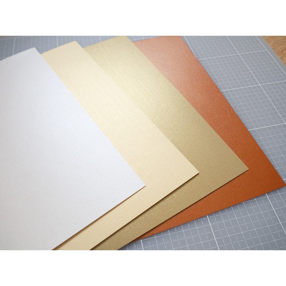 Marianne Design • Paper Pad A5 Shimmer Earth Tones