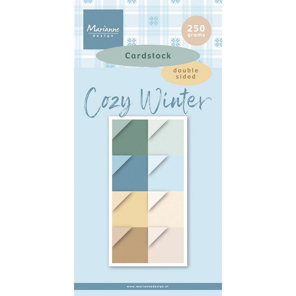 Marianne Design • Cardstock Cozy Winter