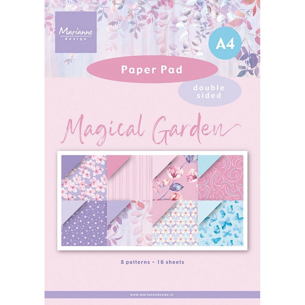 Marianne Design • Blocs A4 Magical Garden