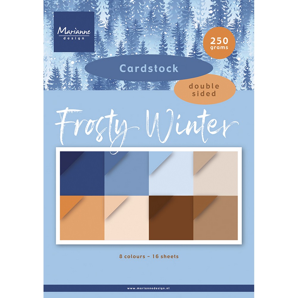 Marianne Design • Blocs Frosty Winter A4 Cardstock