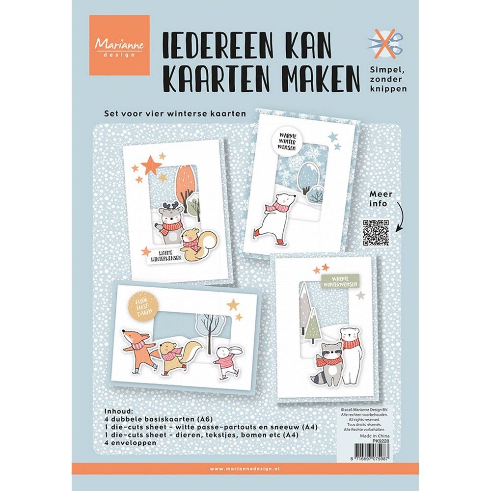 Marianne Design • Blocs DIY 'Everyove can make card's' set