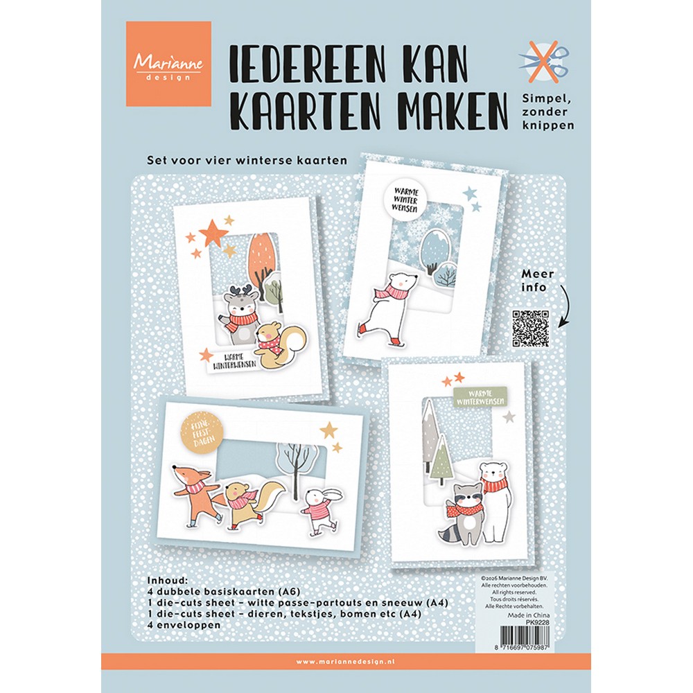 Marianne Design • Blocs DIY 'Everyove can make card's' set