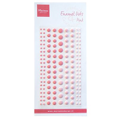 Marianne Design • Enamel dots Zwei rosa