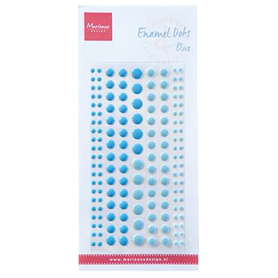 Marianne Design • Enamel dots Two blue