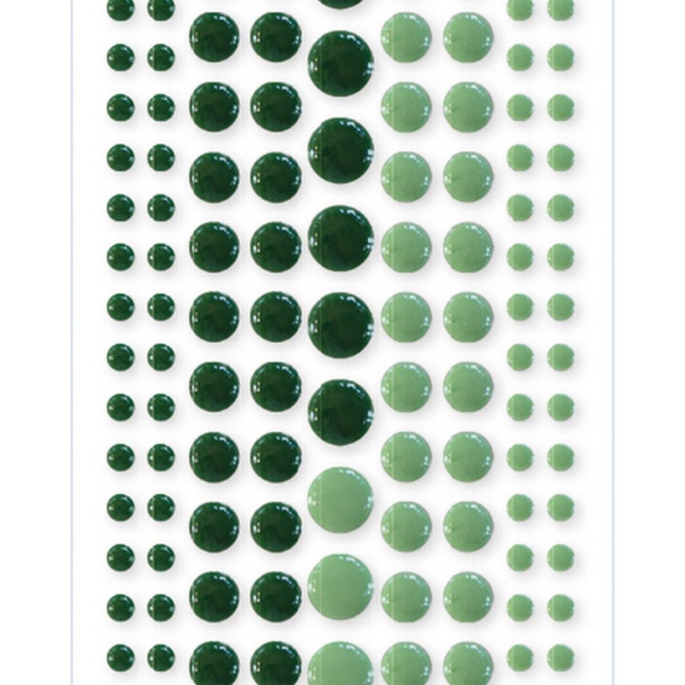 Marianne Design • Decorations Enamel dots - Duotone Green