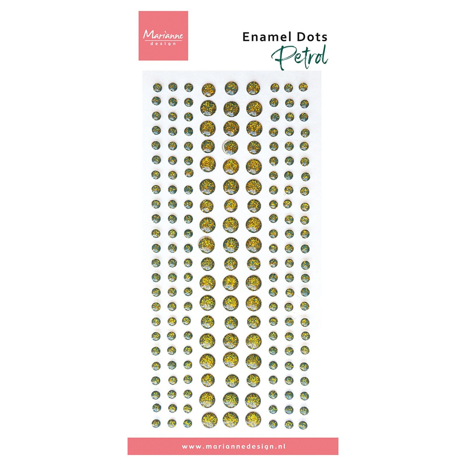 Marianne Design • Decoratie Materiaal Enamel dots Petrol