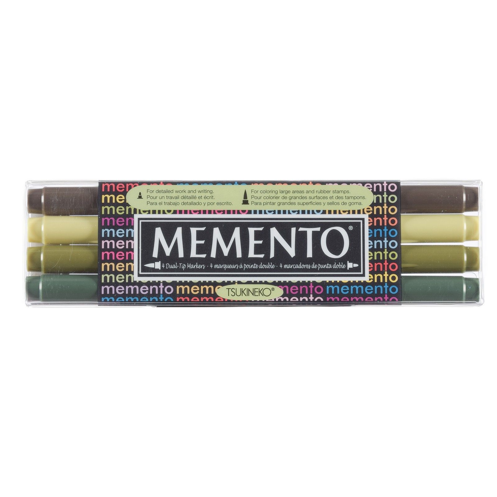 Tsukineko • Memento Marker Central Park 4pieces