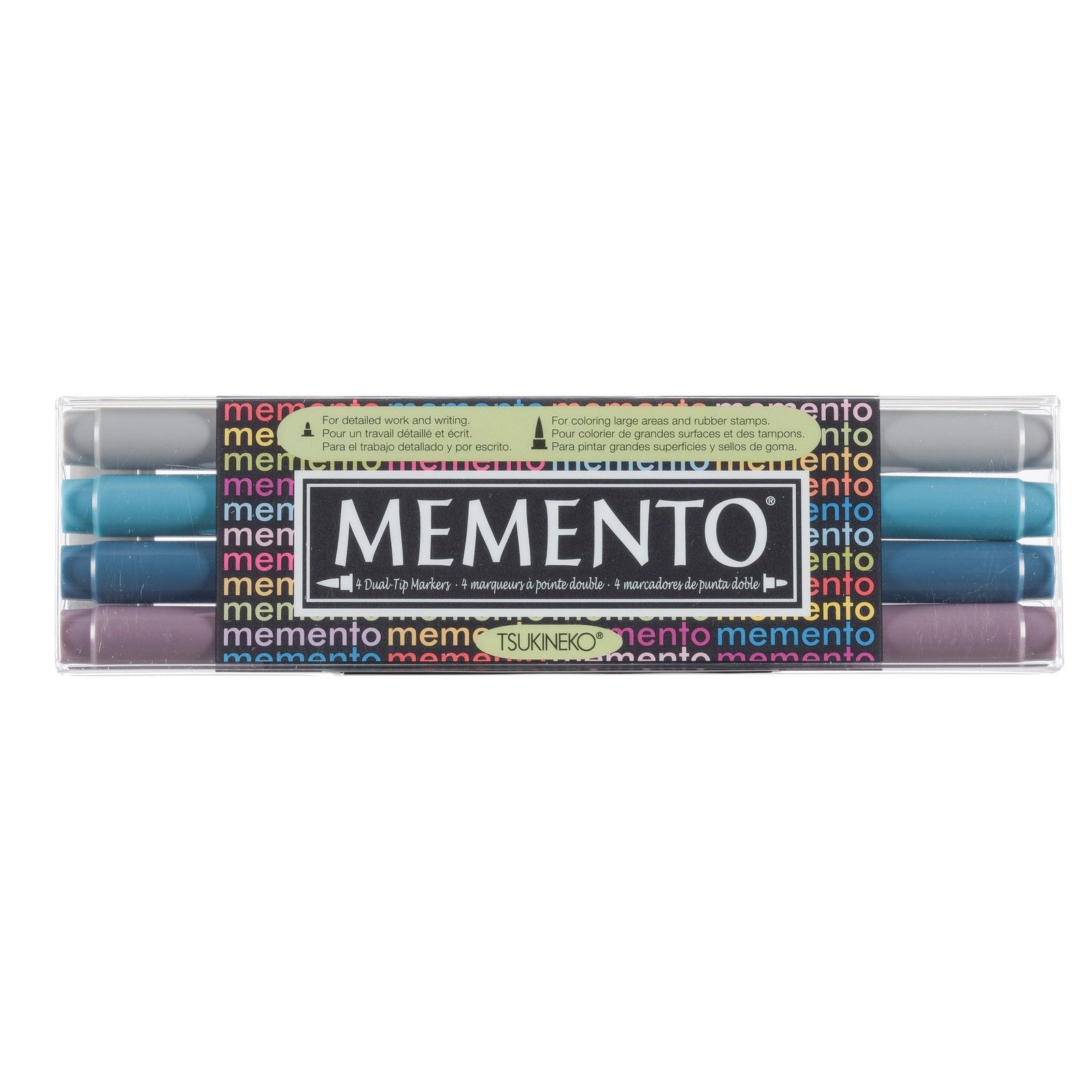 Tsukineko • Memento Marker Dolphin Play 4pieces