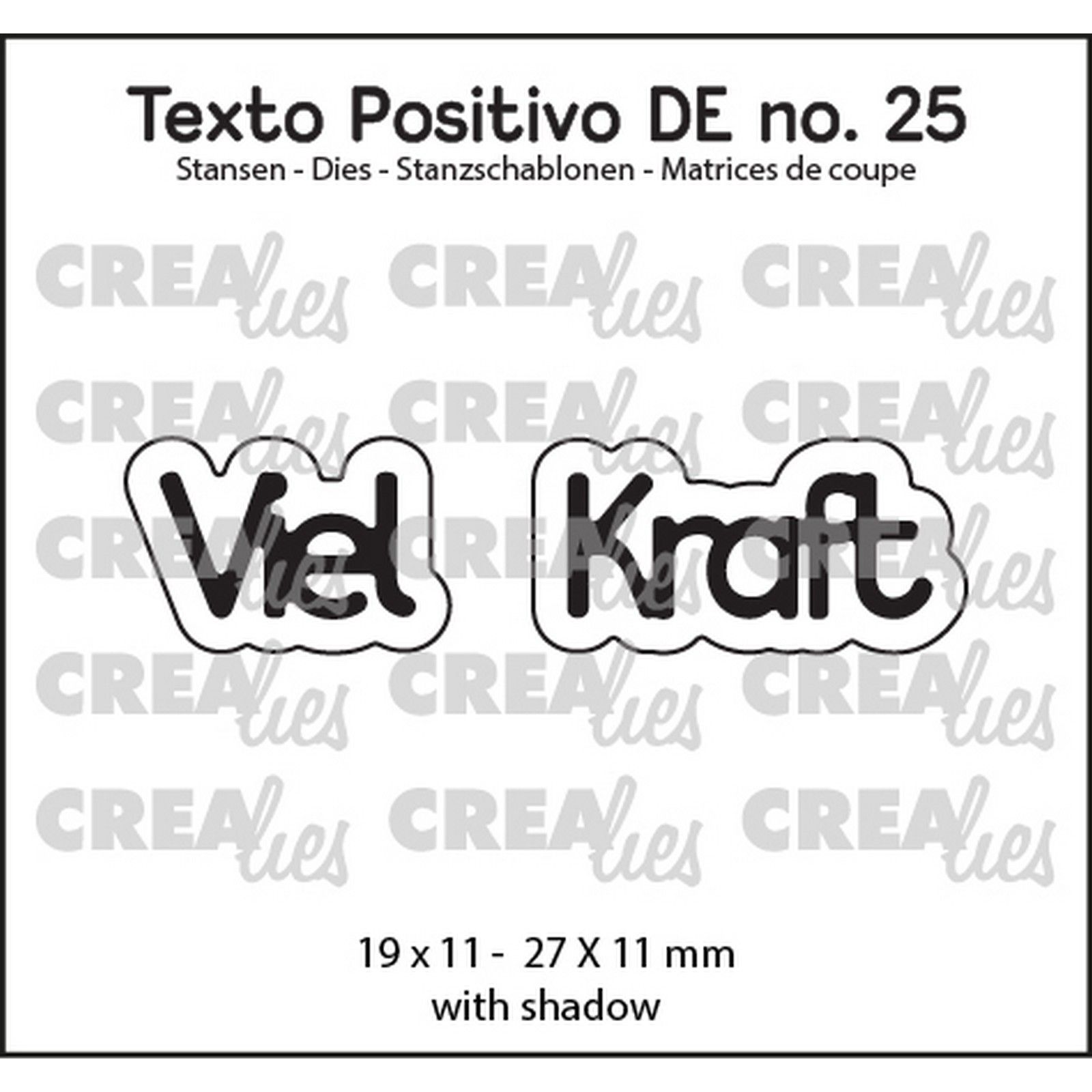 Crealies • Viel Kraft