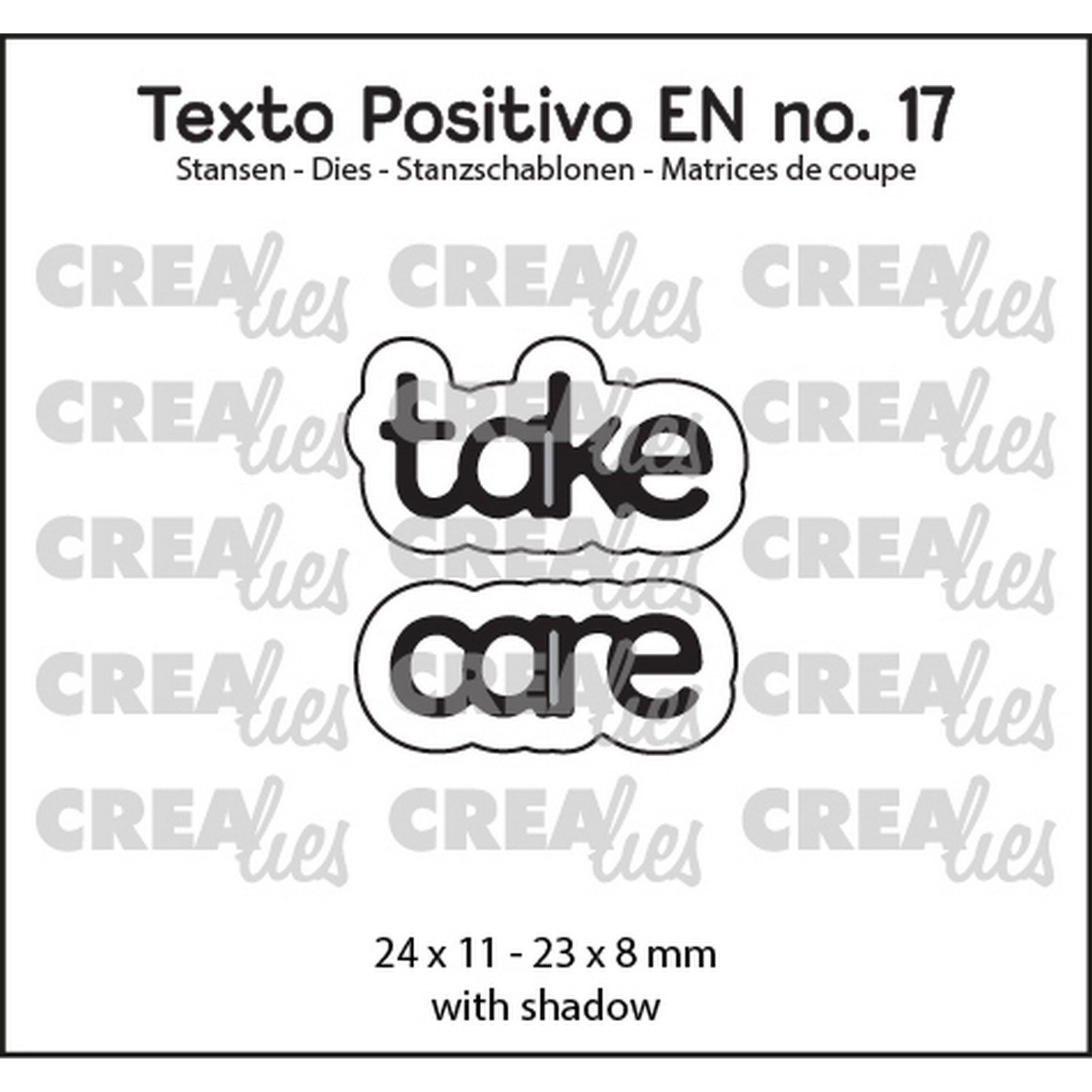 Crealies • Texto Positivo EN Dies Take Care