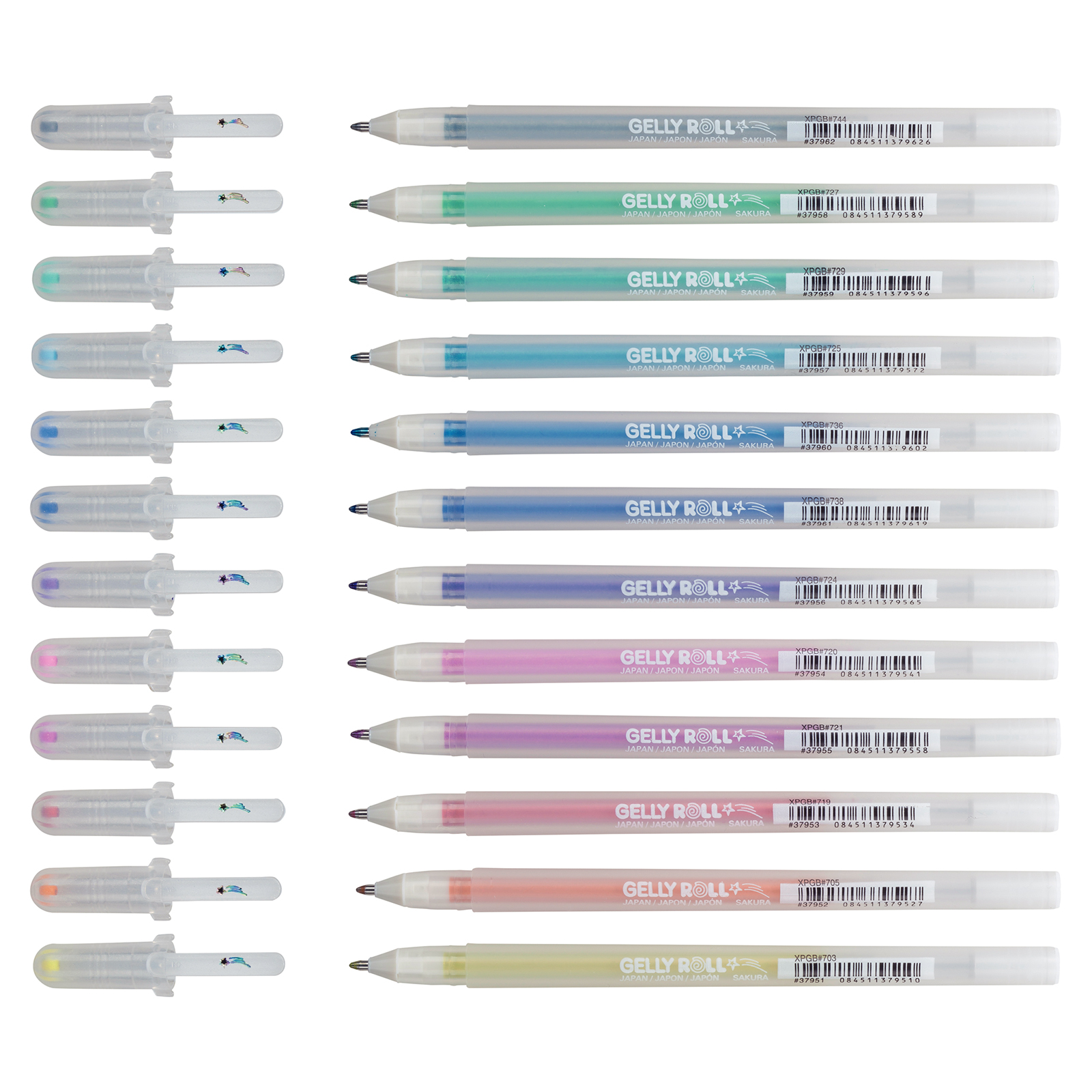 Sakura Gelly Roll Stardust Gel Pen - 12 Color Set