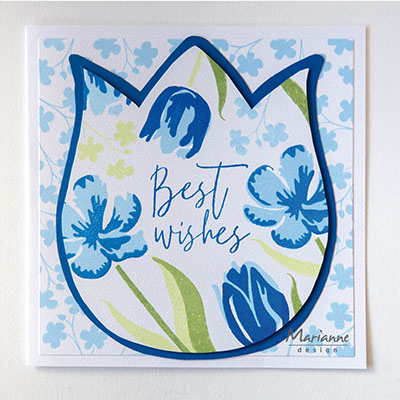 Marianne Design • Craft stencil Tulip