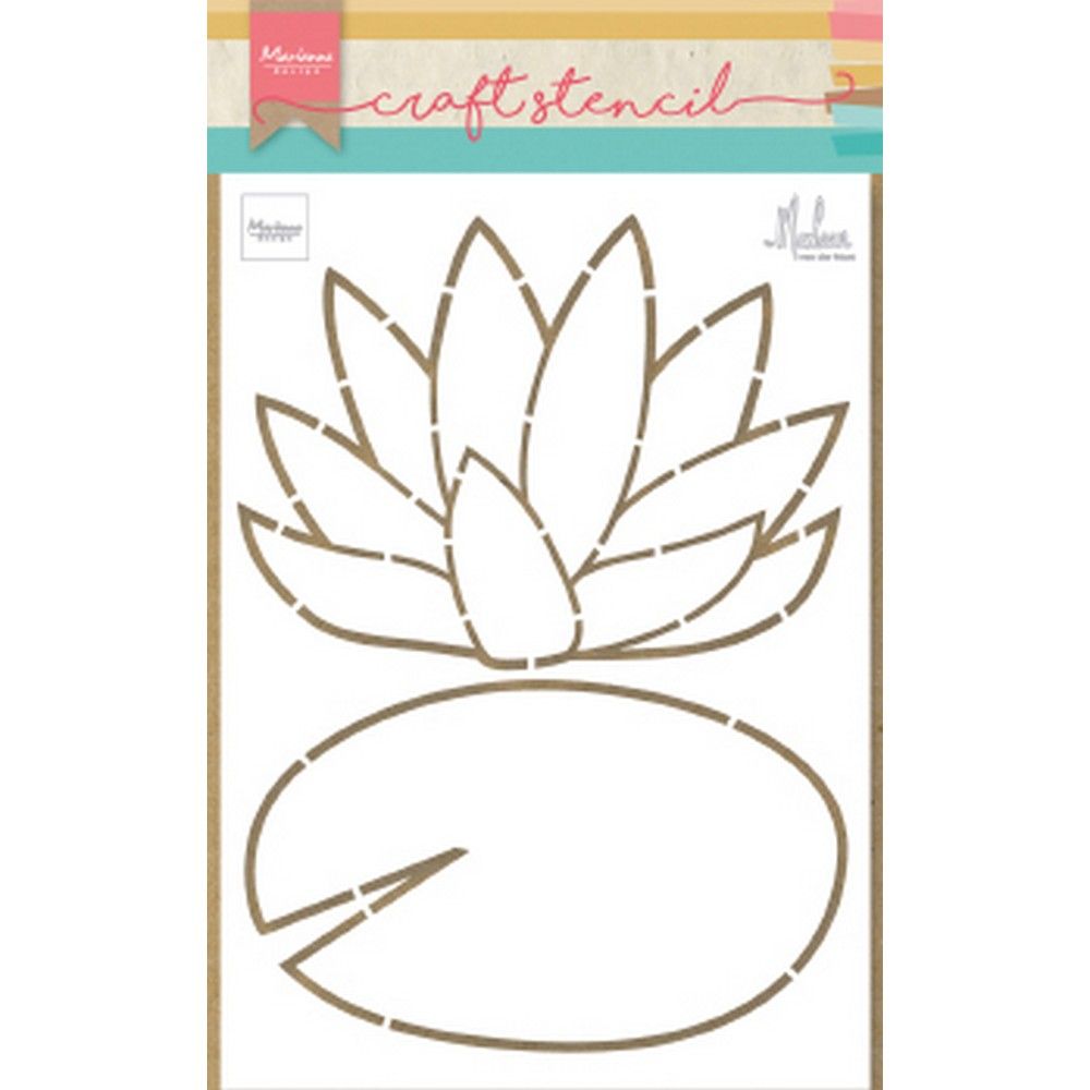 Marianne Design • Craft stencil by Marleen Waterlily
