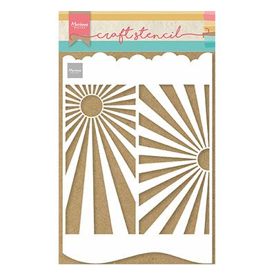 Marianne Design • Craft stencil Slimline Sunburst