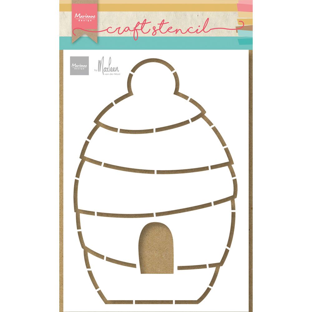 Marianne Design • Craft stencils Beehive by Marleen