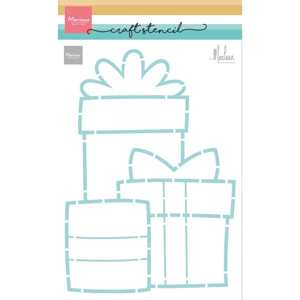 Marianne Design • Craft Stencil Presents by Marleen