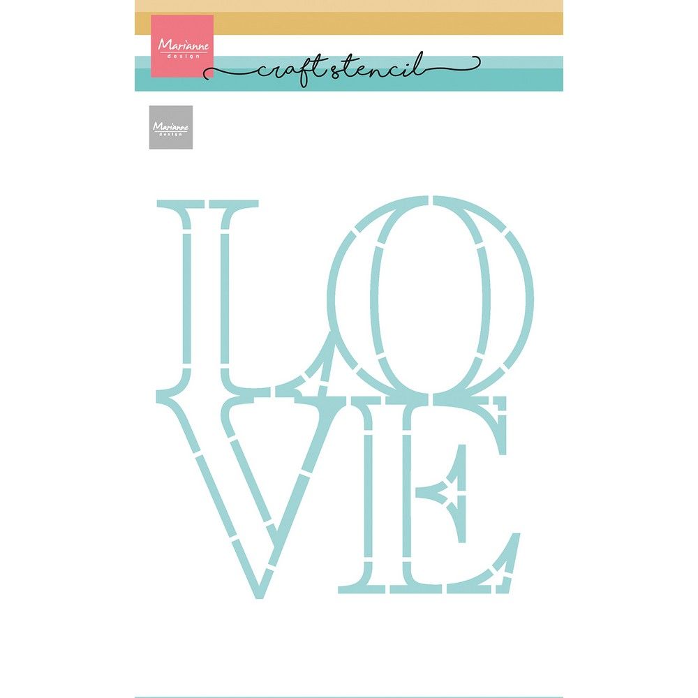 Marianne Design • Craft Stencil Love