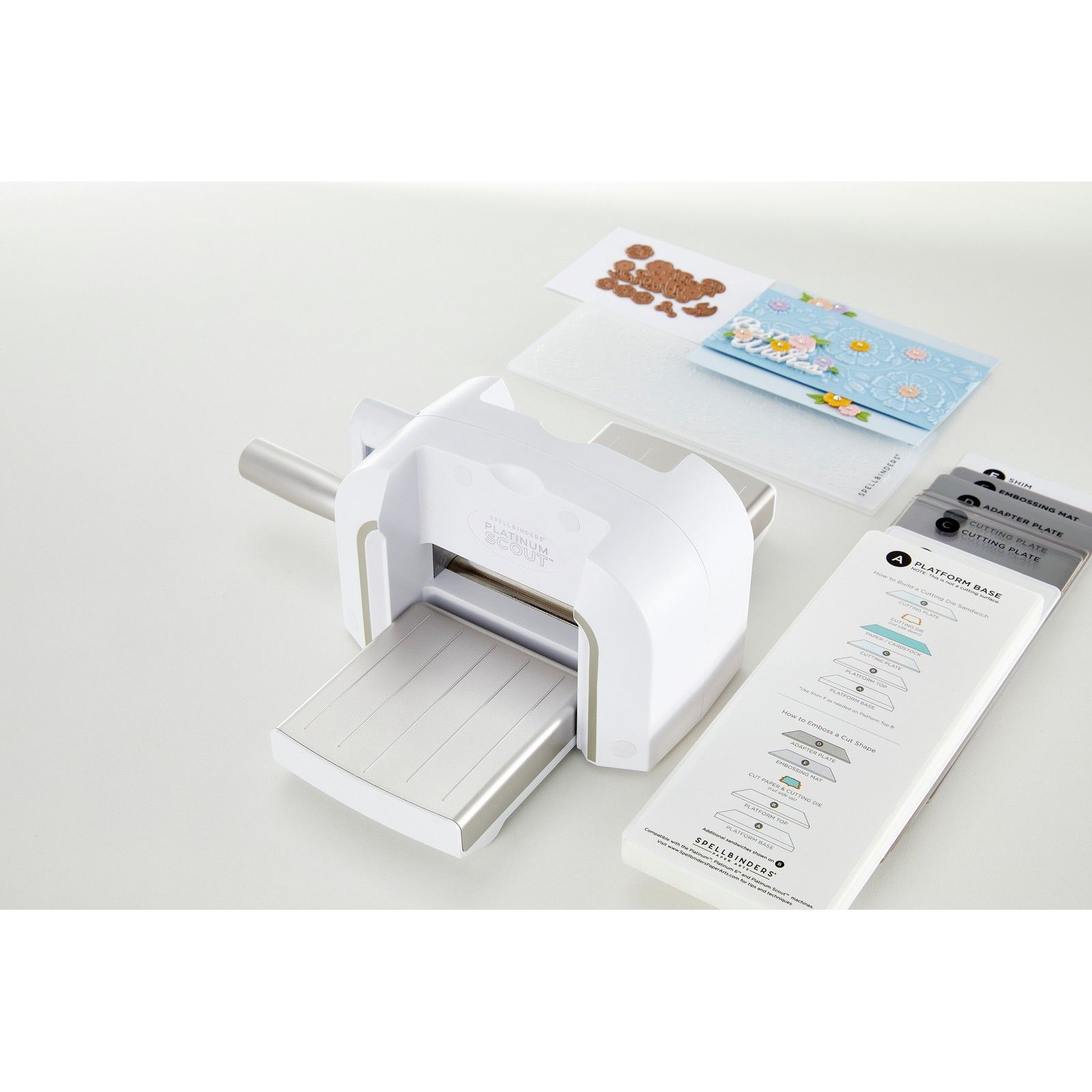 Spellbinders • Platinum Scout Stanz- und Prägemaschine 8,9x22,9cm
